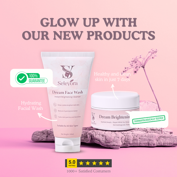 Selevora Face Wash & Dream Brightening Cream Combo