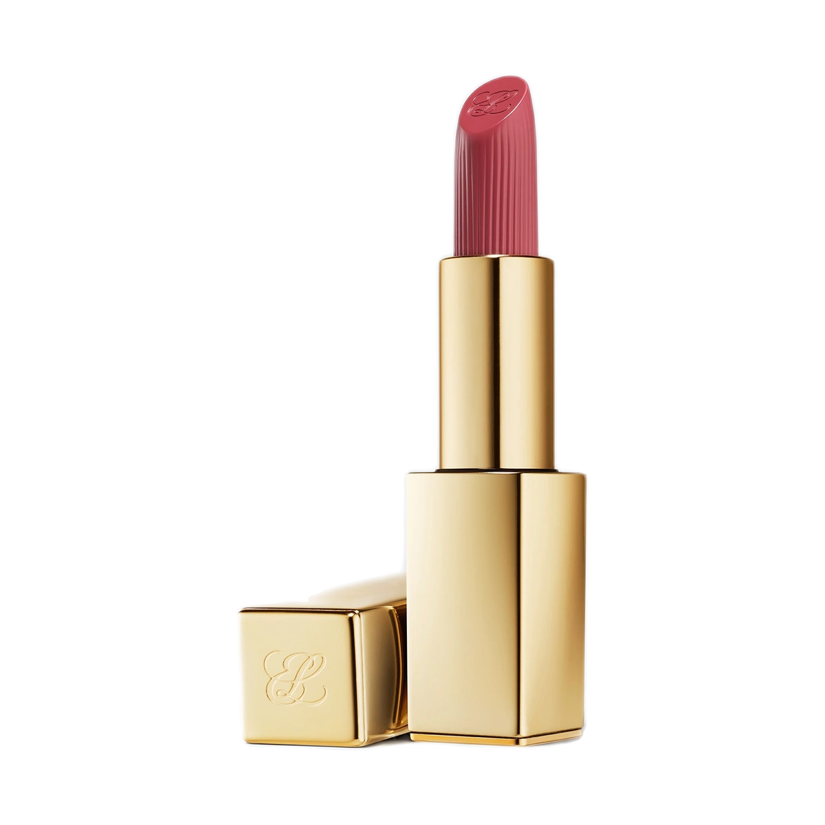 Estée Lauder Pure Color Creme lipstick with the original branded gold case