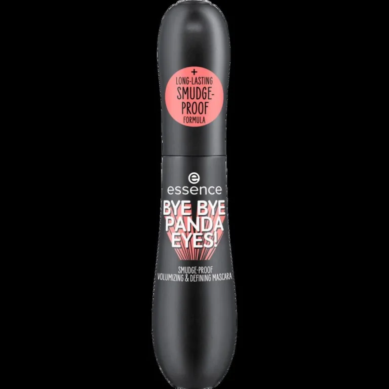 essence BYE BYE PANDA EYES! SMUDGE-PROOF VOLUMIZING AND DEFINING MASCARA