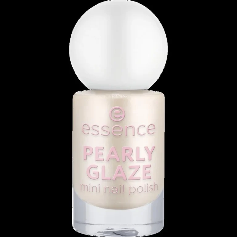 essence PEARLY GLAZE mini nail polish