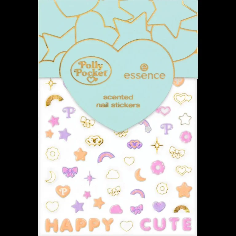essence Polly Pocket scented nail stickers