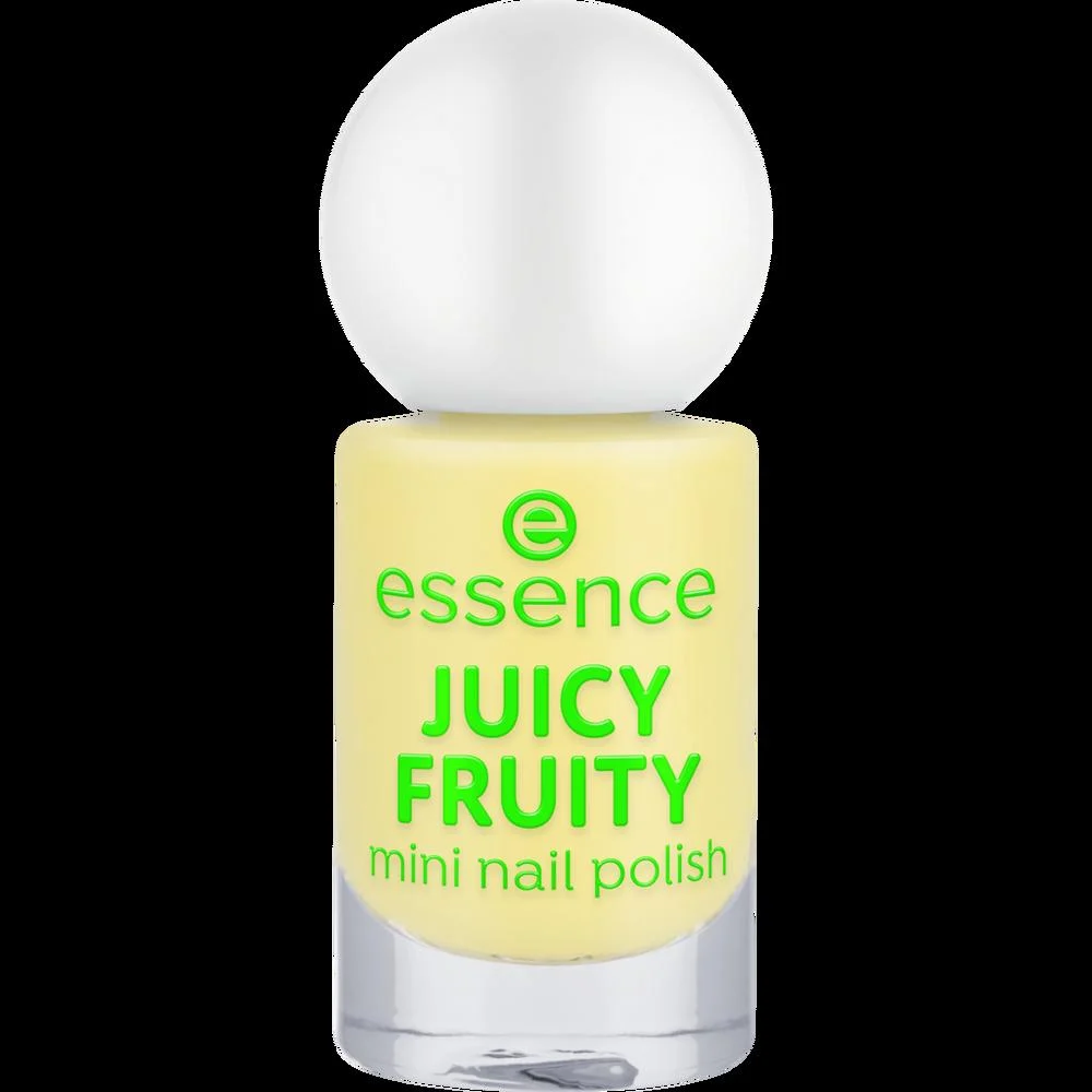 essence JUICY FRUITY mini nail polish