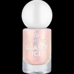 essence GLASSY ICE mini nail polish