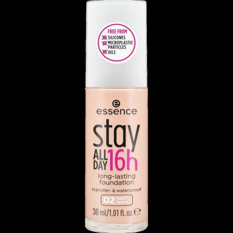 essence stay ALL DAY 16h long-lasting Foundation