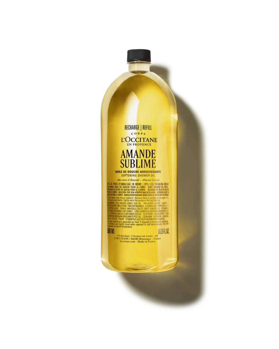 L’Occitane Almond Ultra Softening Shower Oil Refill Bottle