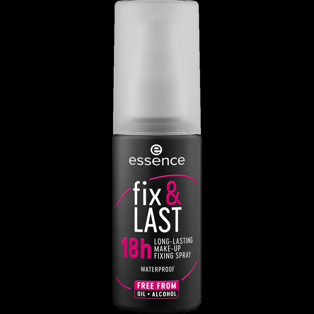 essence fix & LAST 18h LONG-LASTING MAKE-UP FIXING SPRAY
