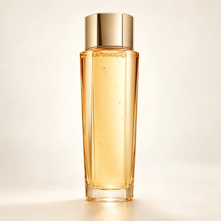 AI-generated illustration of Guerlain ABEILLE ROYALE FORTIFYING LOTION WITH ROYAL JELLY; actual packaging may differ.