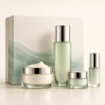 AI-generated illustration of La Mer Treatment of Wonders Collection; actual packaging may differ.
