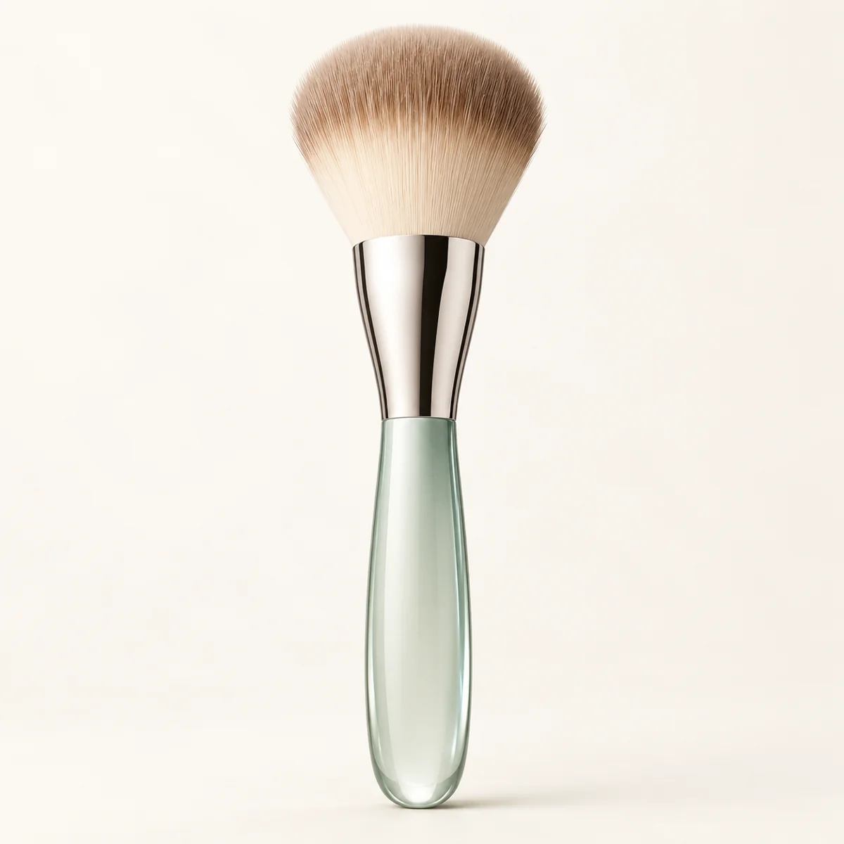 AI-generated illustration of La Mer The Powder Brush; actual packaging may differ.
