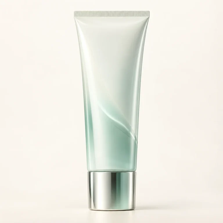 AI-generated illustration of La Mer The Broad Spectrum SPF 50 UV Protecting Fluid; actual packaging may differ.
