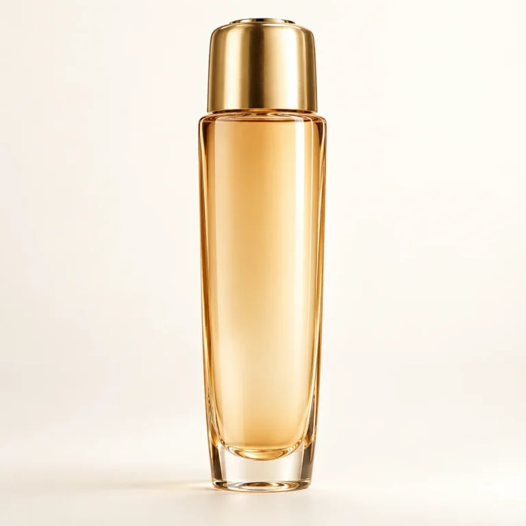 AI-generated illustration of Guerlain ORCHIDÉE IMPÉRIALE BLACK THE n-FUSION LOTION - THE REFILL; actual packaging may differ.