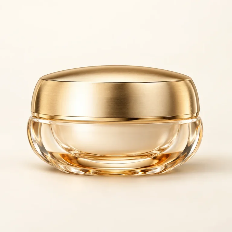 AI-generated illustration of Guerlain ORCHIDÉE IMPÉRIALE GOLD NOBILE THE EYE CONCENTRATE TREATMENT; actual packaging may differ.