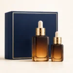 AI-generated illustration of Estée Lauder Advanced Night Repair Serum Duo Synchronized Multi Recovery Complex; actual packaging may differ.