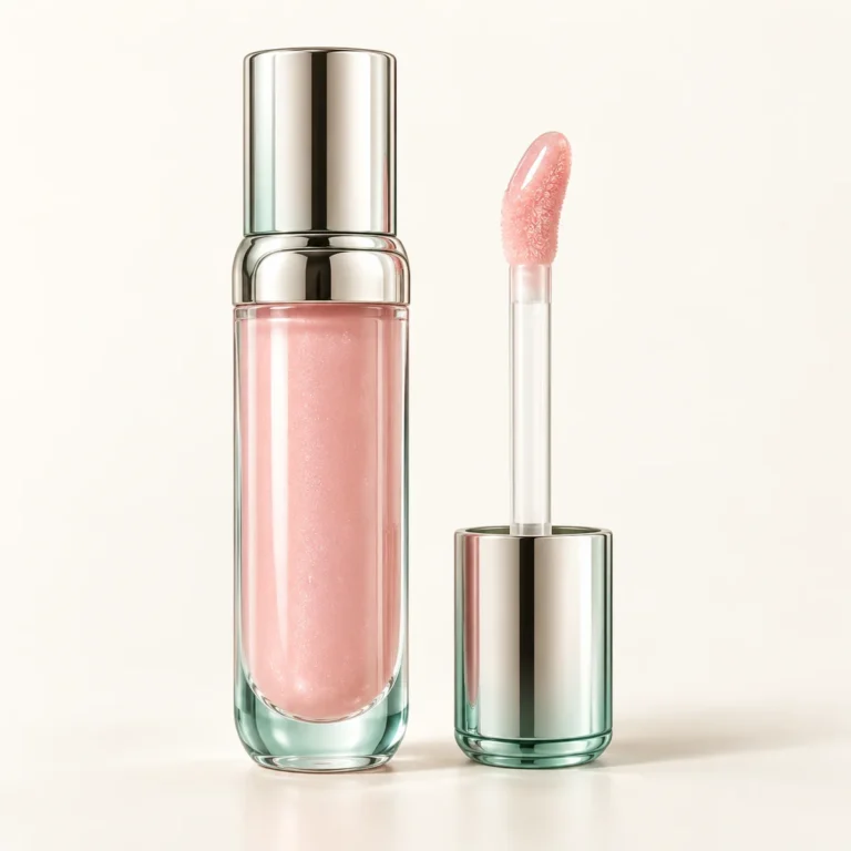 AI-generated illustration of La Mer The Lip Volumizer; actual packaging may differ.