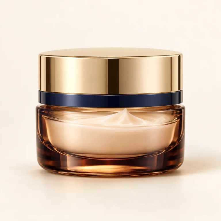 AI-generated illustration of Estée Lauder Resilience Multi-Effect Tri Peptide Eye Creme; actual packaging may differ.