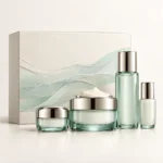 AI-generated illustration of La Mer The Revitalizing Hydration Collection; actual packaging may differ.