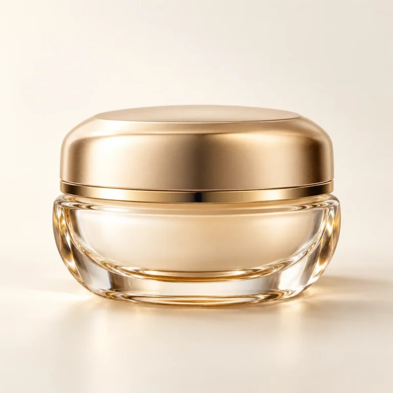 AI-generated illustration of Guerlain ORCHIDÉE IMPÉRIALE THE MOLECULAR CONCENTRATE EYE CREAM; actual packaging may differ.