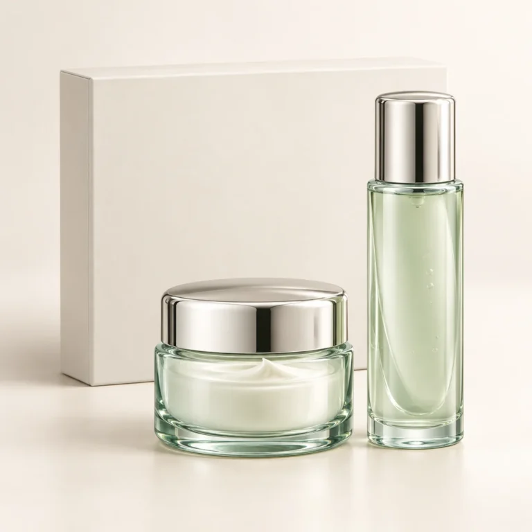 AI-generated illustration of La Mer The Nourishing Hydration Duet; actual packaging may differ.