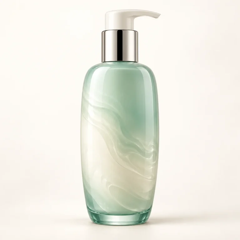 AI-generated illustration of La Mer The Reparative Body Sun Lotion SPF 30; actual packaging may differ.