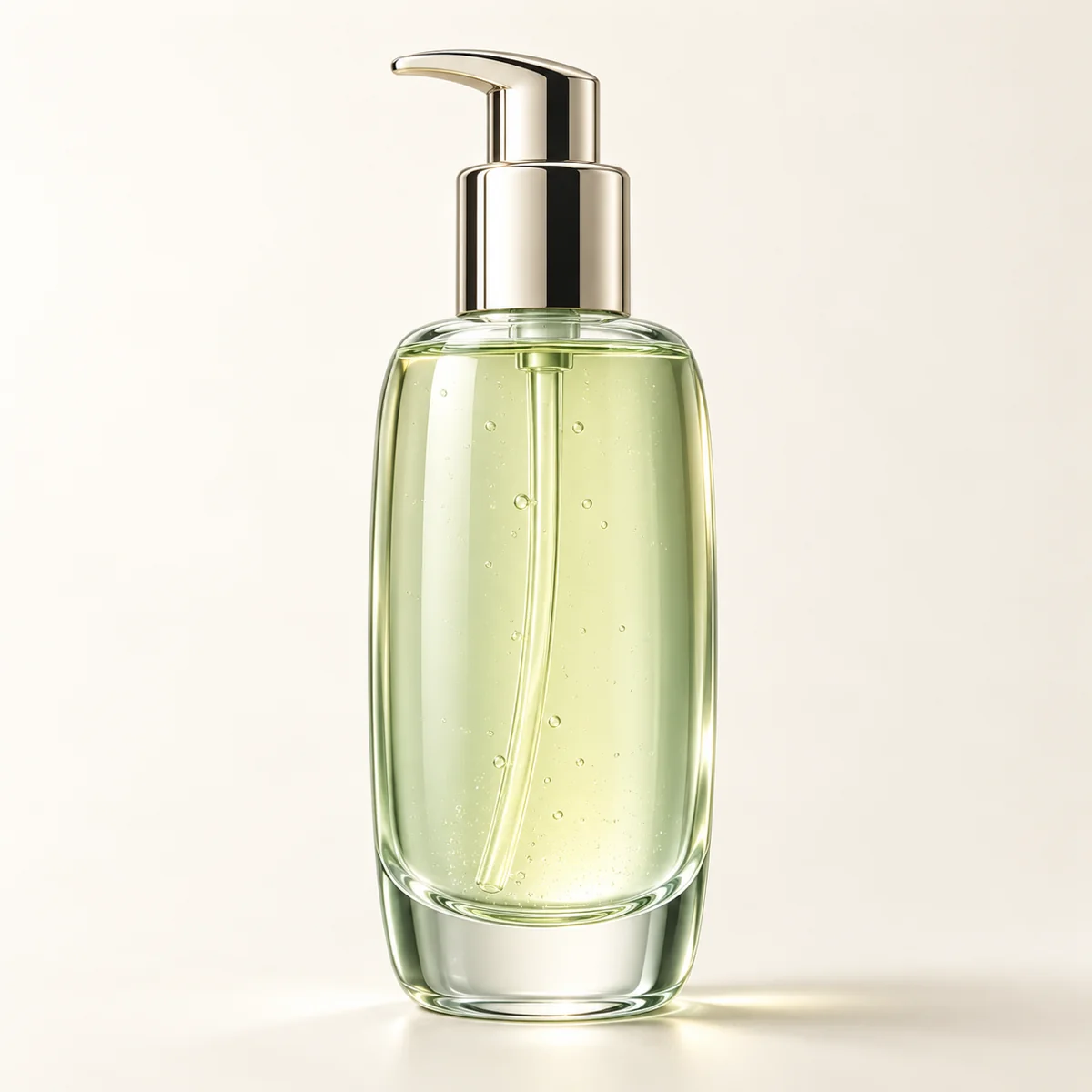 AI-generated illustration of La Mer The Glowing Body Oil; actual packaging may differ.