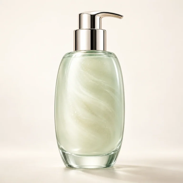 AI-generated illustration of La Mer The Renewal Body Oil Balm; actual packaging may differ.