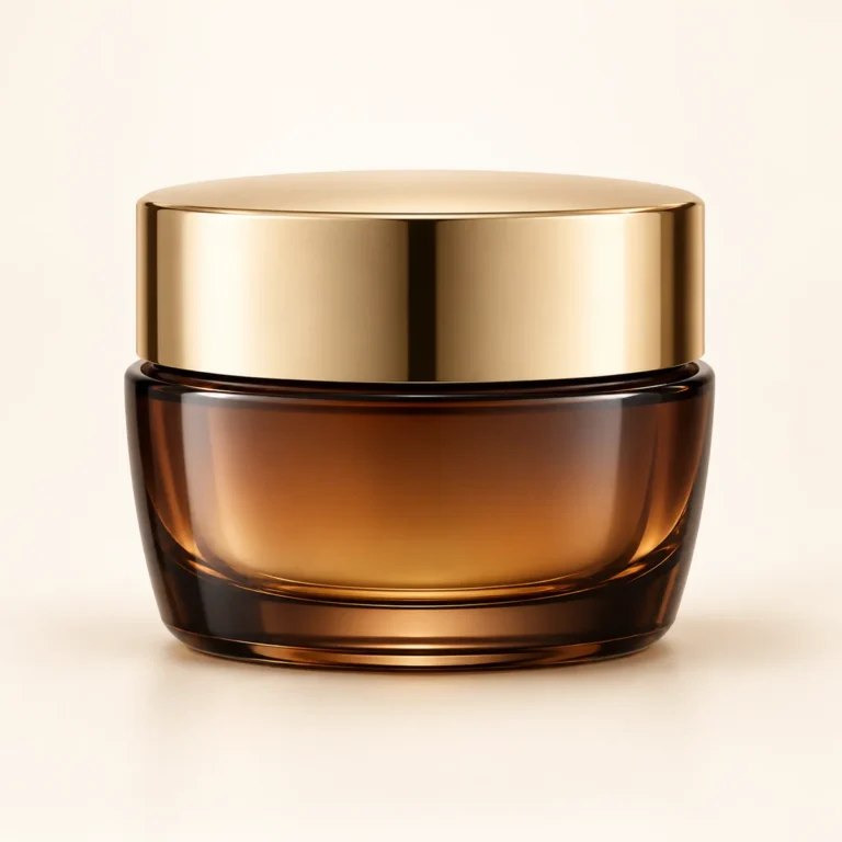AI-generated illustration of Estée Lauder NightWear Plus Moisturizer Anti Oxidant Night Detox Creme; actual packaging may differ.