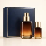 AI-generated illustration of Estée Lauder Perfectionist Pro Duo Rapid Brightening Treatment Serum With Ferment3 Vitamin C; actual packaging may differ.