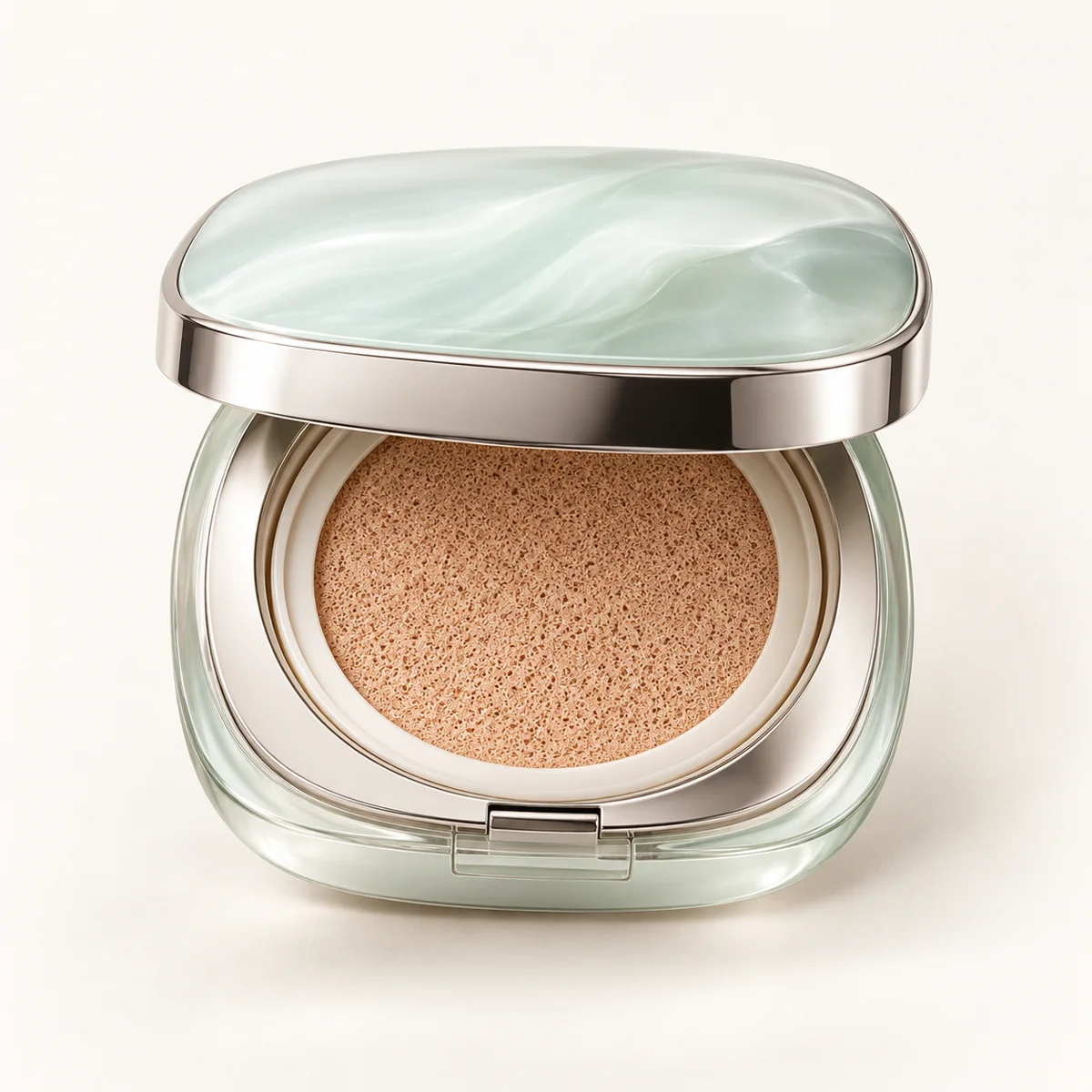 AI-generated illustration of La Mer The Luminous Lifting Cushion Foundation SPF 20 Refill; actual packaging may differ.
