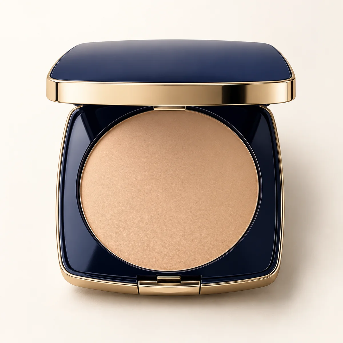 AI-generated illustration of Estée Lauder Double Wear Stay In Place Matte Powder Foundation Refill; actual packaging may differ.