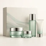 AI-generated illustration of La Mer The Soothing Hydration Collection; actual packaging may differ.