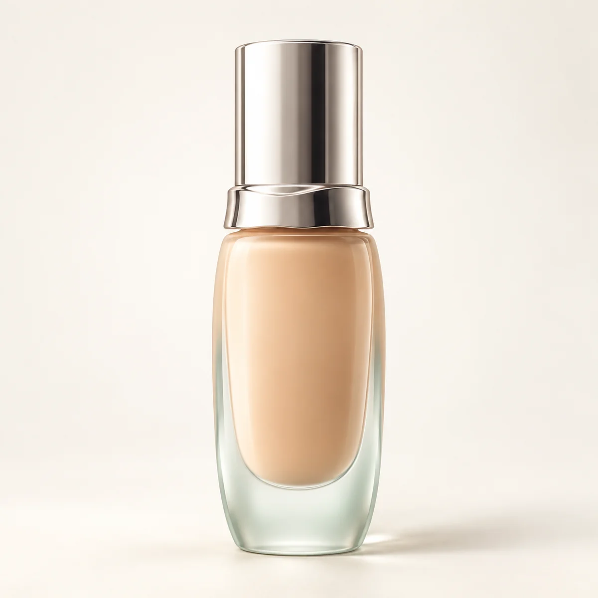 AI-generated illustration of La Mer The Soft Fluid Long Wear Foundation SPF 20; actual packaging may differ.