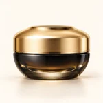 AI-generated illustration of Guerlain ORCHIDÉE IMPÉRIALE BLACK The Eye and Lip Contour Cream - The refill; actual packaging may differ.