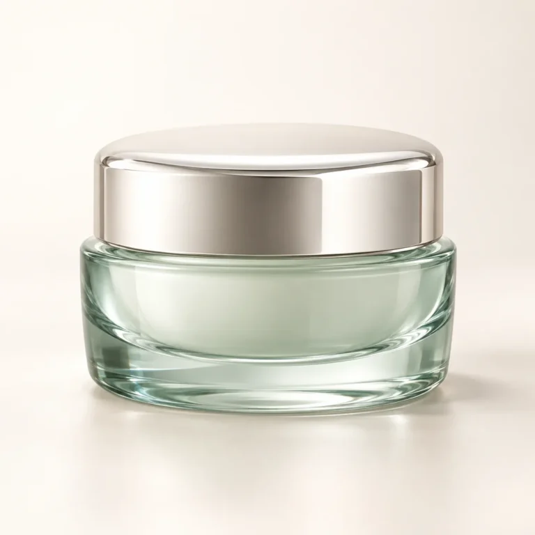 AI-generated illustration of La Mer The Brilliance Brightening Mask; actual packaging may differ.