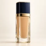 AI-generated illustration of Estée Lauder Re-Nutriv Ultra Radiance Liquid Foundation Spf 20; actual packaging may differ.