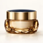 AI-generated illustration of Estée Lauder Re-Nutriv Ultimate Diamond Transformative Energy Rich Cream Skin Longevity Moisturizer; actual packaging may differ.