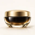 AI-generated illustration of Guerlain Orchidée Impériale Black THE CREAM - THE REFILL; actual packaging may differ.
