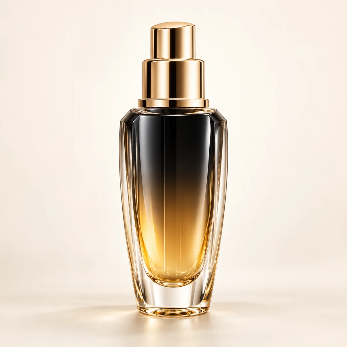 AI-generated illustration of Guerlain ORCHIDÉE IMPÉRIALE BLACK THE SYMBIOSERUM; actual packaging may differ.