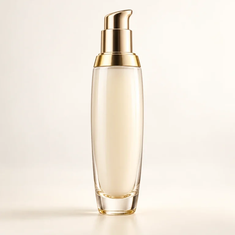AI-generated illustration of Guerlain ORCHIDÉE IMPÉRIALE THE EMULSION; actual packaging may differ.