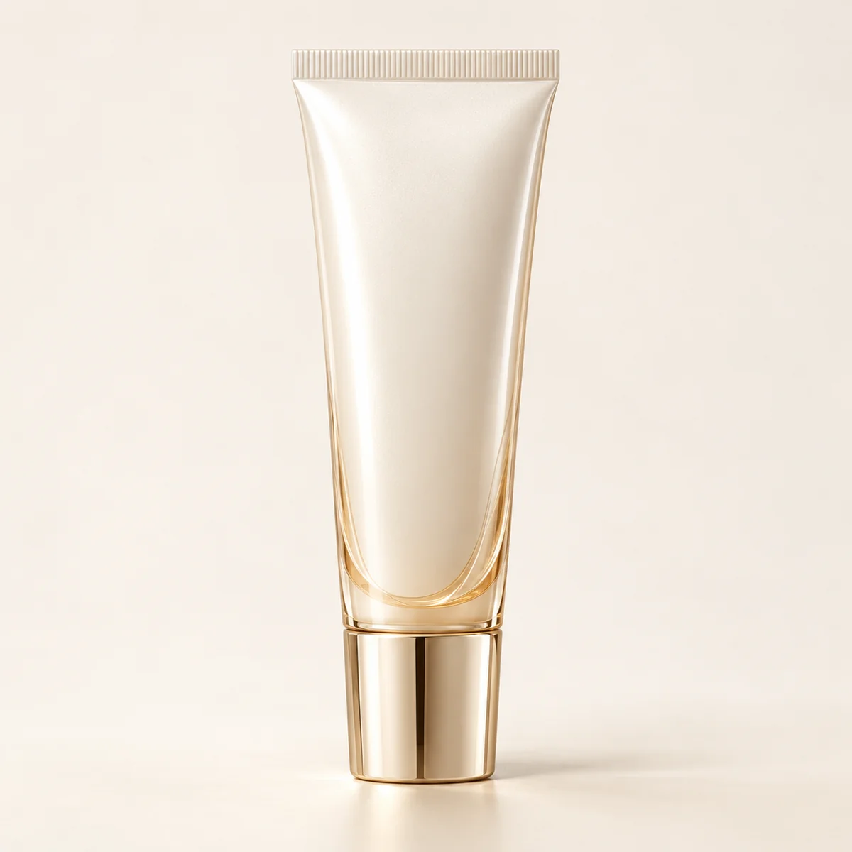 AI-generated illustration of Guerlain Blanc de Perle Long Lasting UV Shield; actual packaging may differ.
