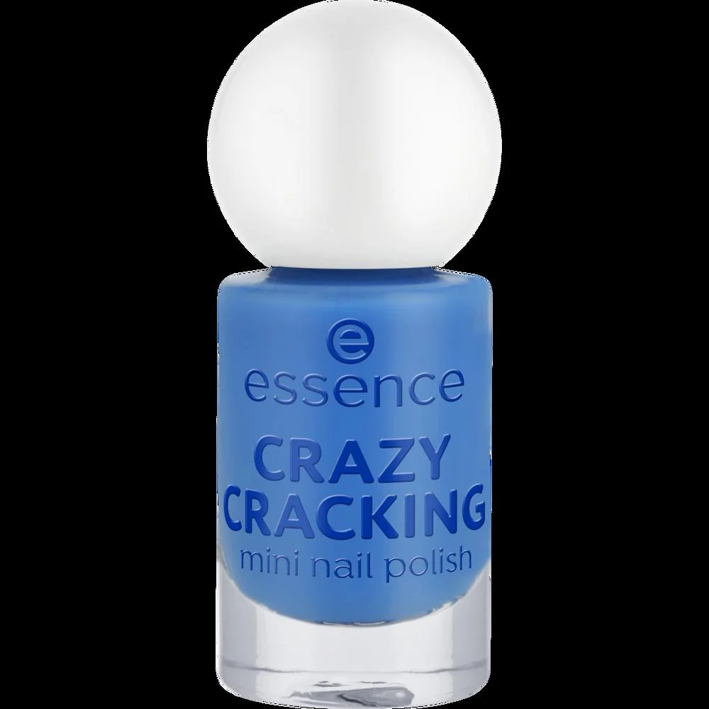 essence CRAZY CRACKING mini nail polish