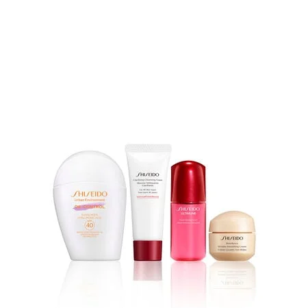 SHISEIDO Urban Environment Daily Sun Defense Set