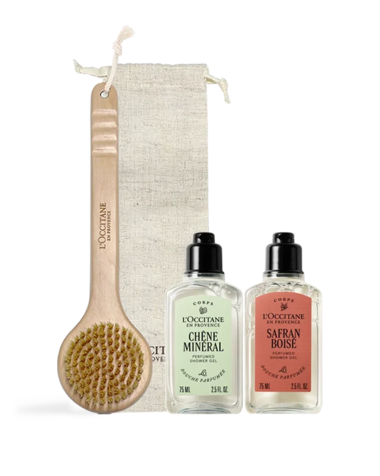 L’Occitane Woody-Scented Bath 3-Piece Set