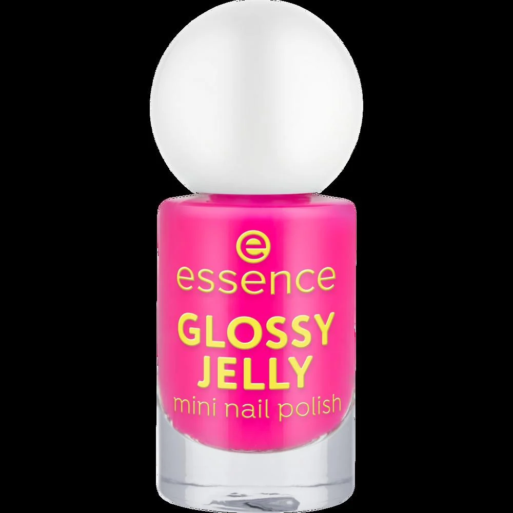 essence GLOSSY JELLY mini nail polish