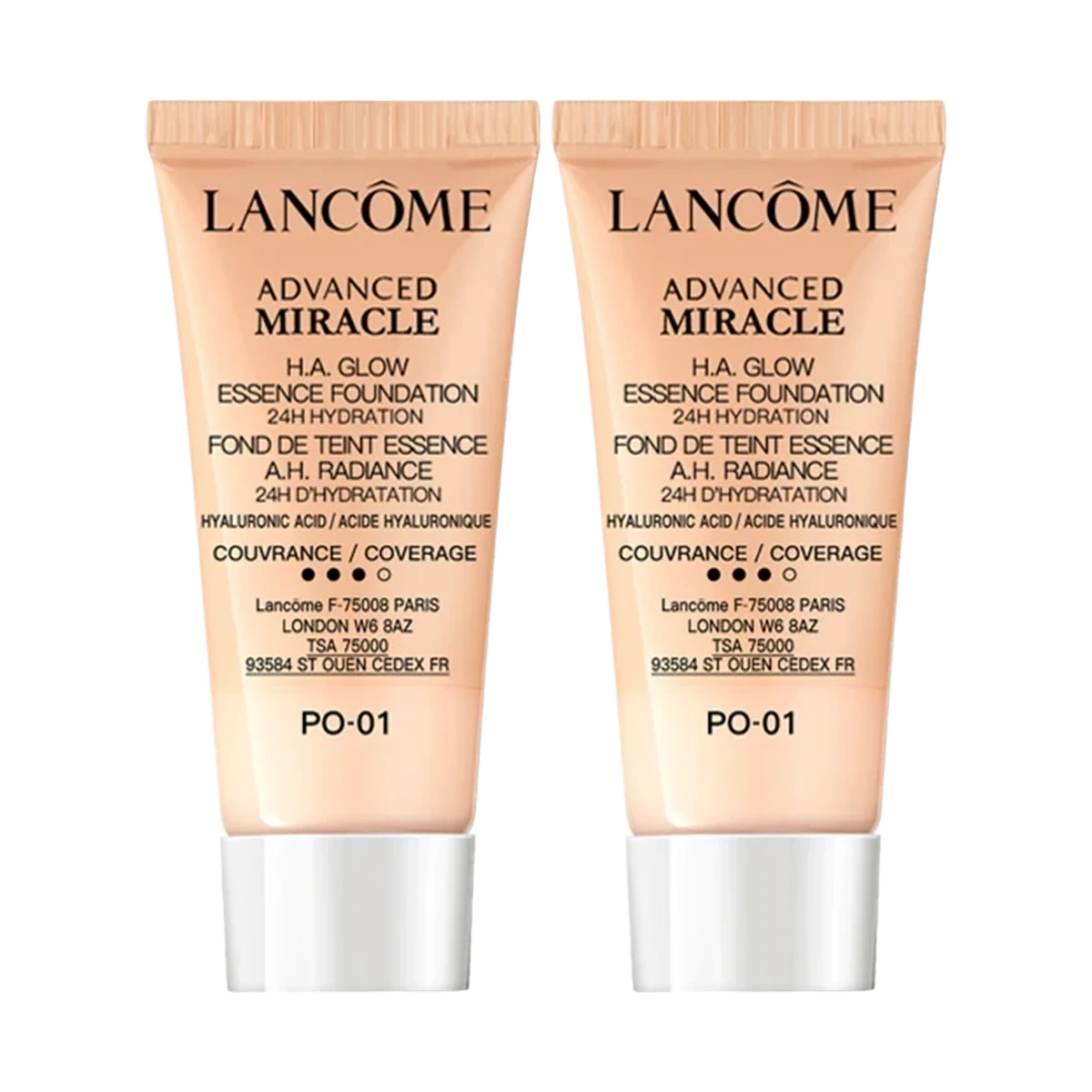 Lancôme Moisture Foundation PO-01 5ml*2