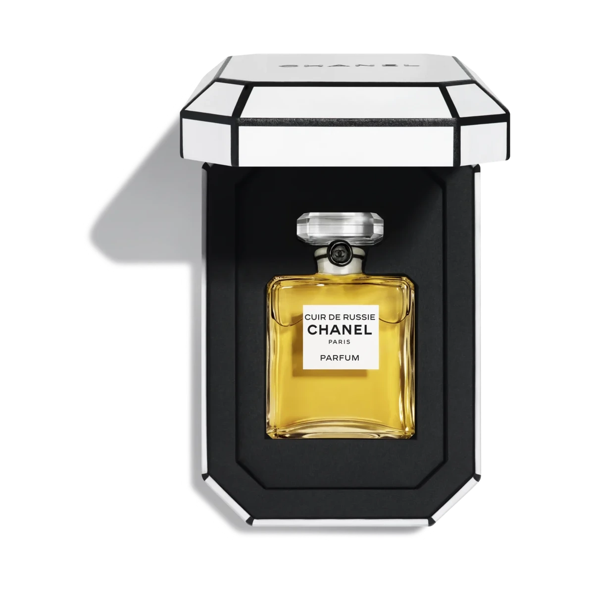 CHANEL Cuir De Russie Extrait De Parfum Case Ambery Leathery Floral