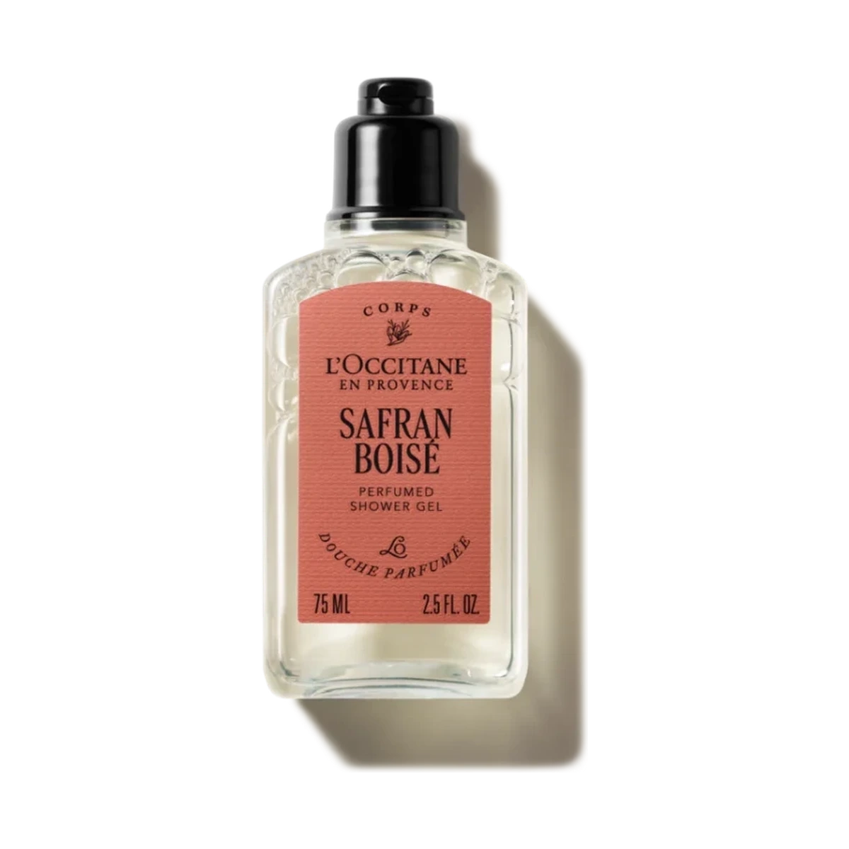 L’Occitane Saffron Wood Shower Gel 75ML