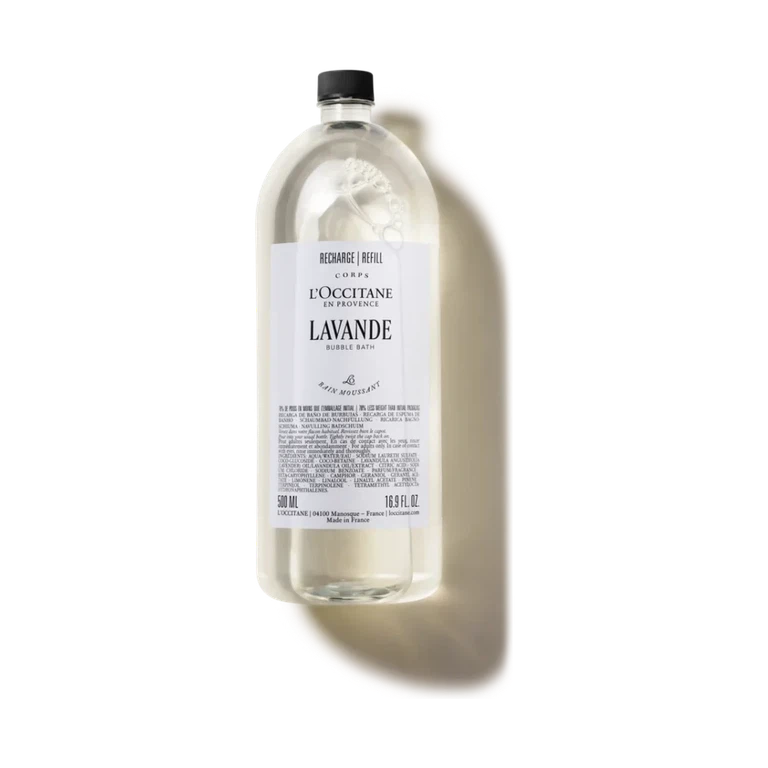 L’Occitane Lavande Lavender Bubble Bath Refill Bottle