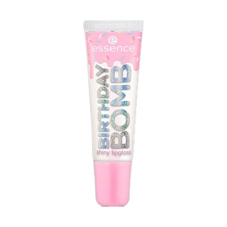 essence BIRTHDAY BOMB shiny lipgloss