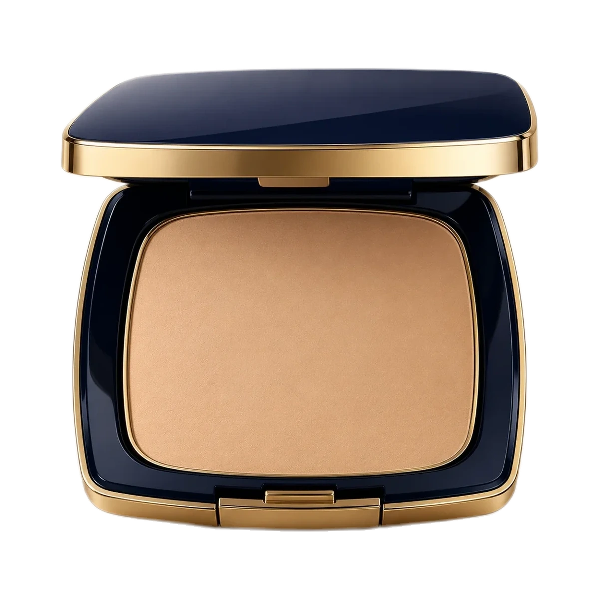 AI-generated illustration of Estée Lauder Double Wear Stay In Place Matte Powder Foundation; actual packaging may differ.