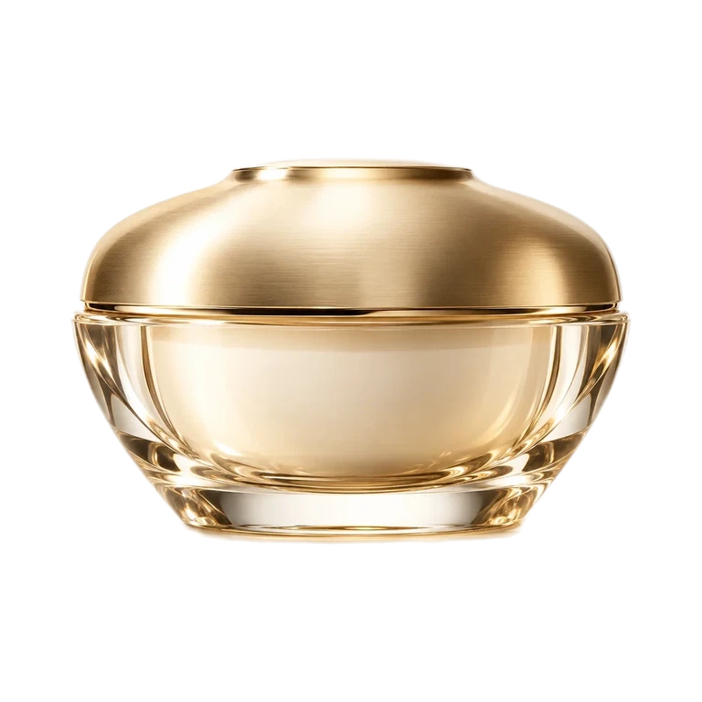 AI-generated illustration of Guerlain ORCHIDÉE IMPÉRIALE BLACK THE TREATMENT - THE REFILL; actual packaging may differ.
